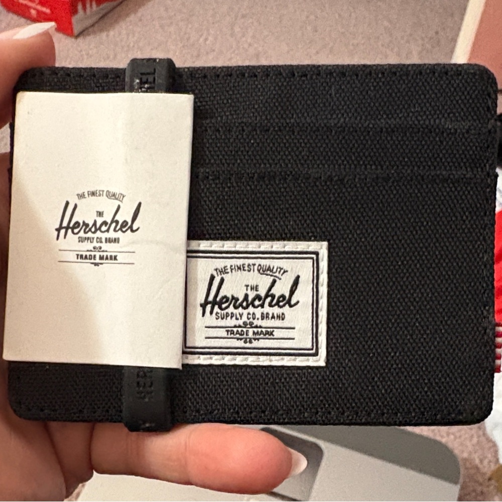 Herschel Supply Company Black Card Wallet